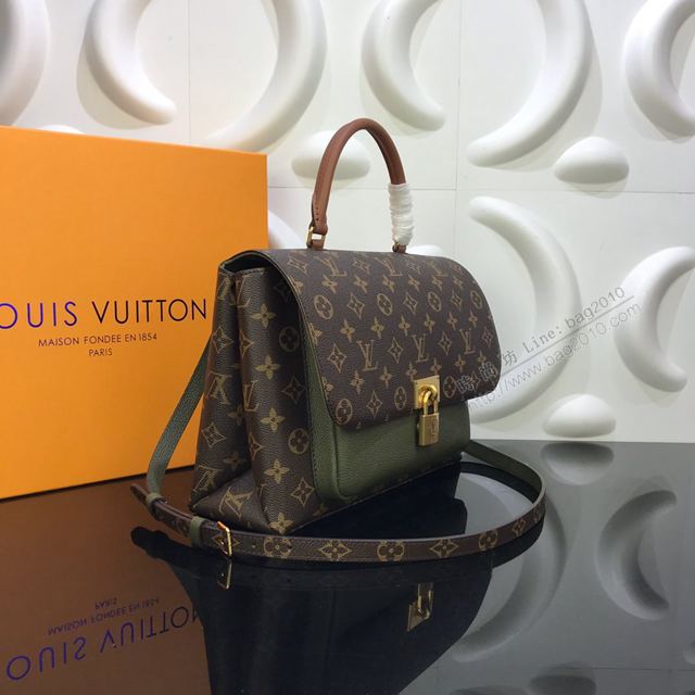 LV包 LV女包 Marignan郵差包  新版拼色郵差包 LV手提肩背包  ydh3242